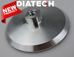 Tépőzáras alumínium tányér 125 mm fibertárcsához