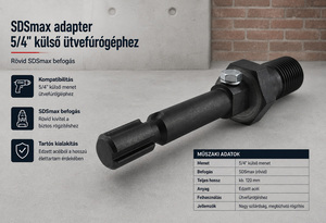 SDSmax adapter 5/4