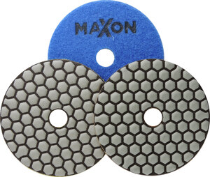 MAXON SZBPT ∅100 mm 100-as tépőzáras polírozó tárcsa száraz