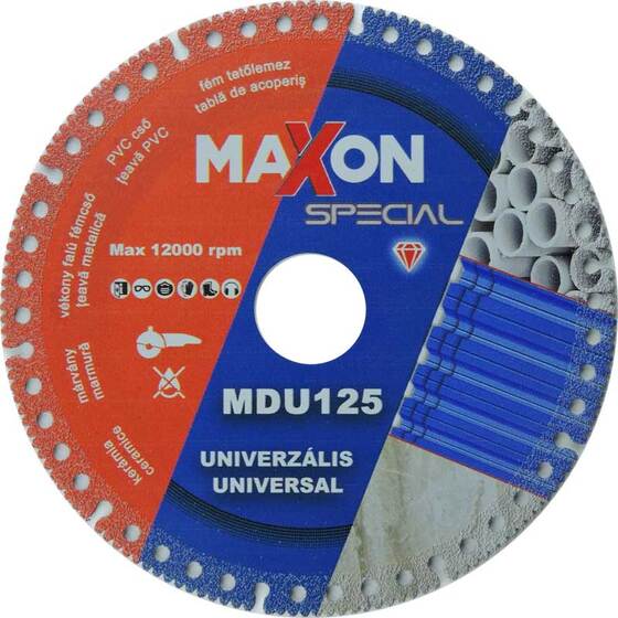 Maxon univerzális vágótárcsa 125x1,55x22,2 mm