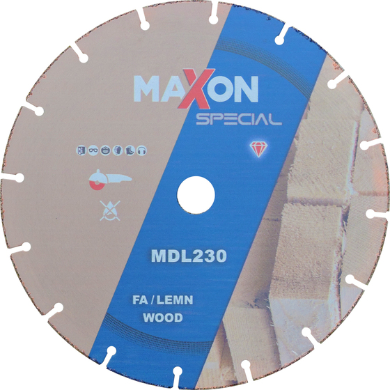 Maxon fa vágótárcsa 230x3,5x22,2