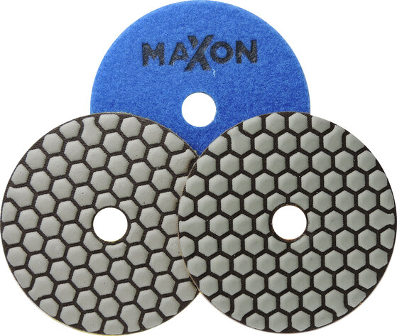 MAXON SZBPT ∅100 mm 200-as tépőzáras polírozó tárcsa száraz
