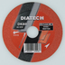 Diatech üvegvágó- és csiszolótárcsa 80x10x16 mm